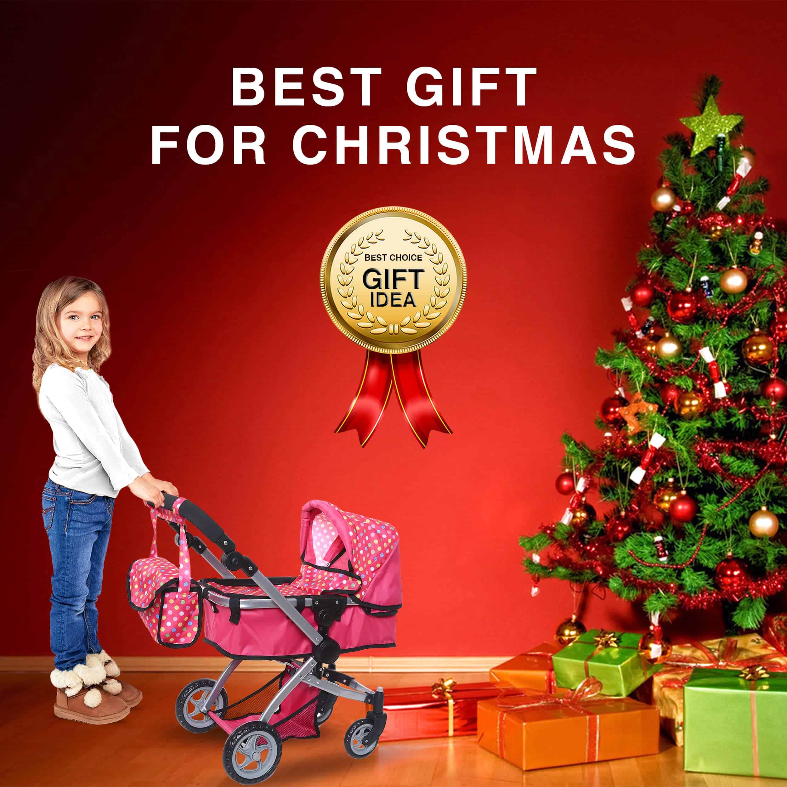 Cochecito Plegable Fash n kolor para Muñeca con Diseño de - Imagen 7