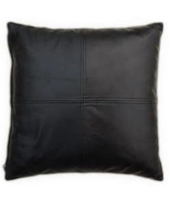 Funda de Cojín de Cuero de Cordero Genuino - Funda de Cojín