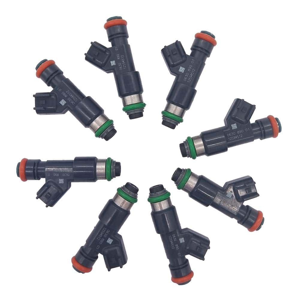 8pcs Set Inyector de Combustible 4 Orificios Reemplazo para