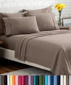 Juego de sábanas Twin XL Bare Home - -Taupe
