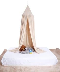 Yosoo Dosel de Cama para Bebé Redondo Tienda de Juego con