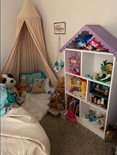 Yosoo Dosel de Cama para Bebé Redondo Tienda de Juego con - Imagen 5