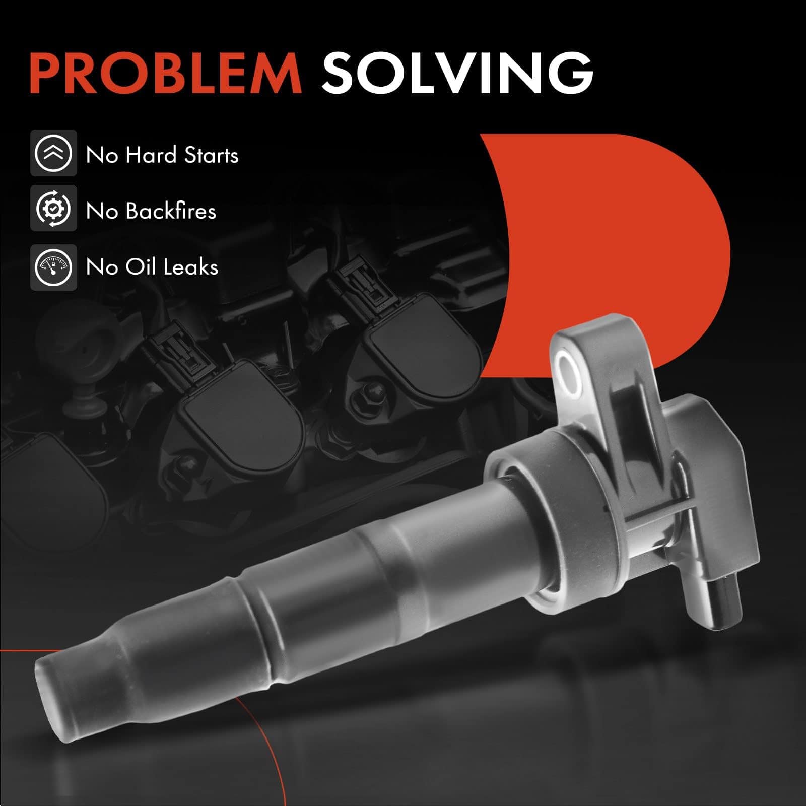 Conjunto de 6 bobinas de encendido A-Premium Compatible con - Imagen 7