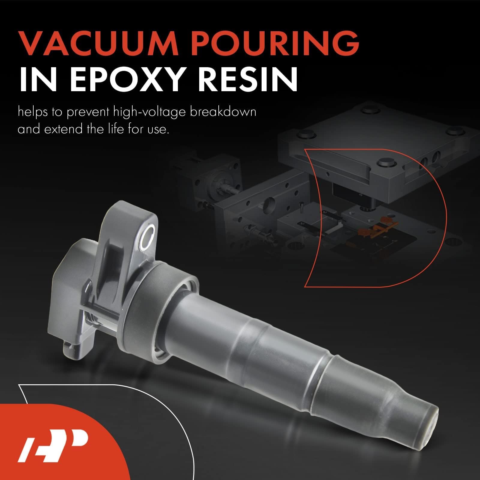 Conjunto de 6 bobinas de encendido A-Premium Compatible con - Imagen 5