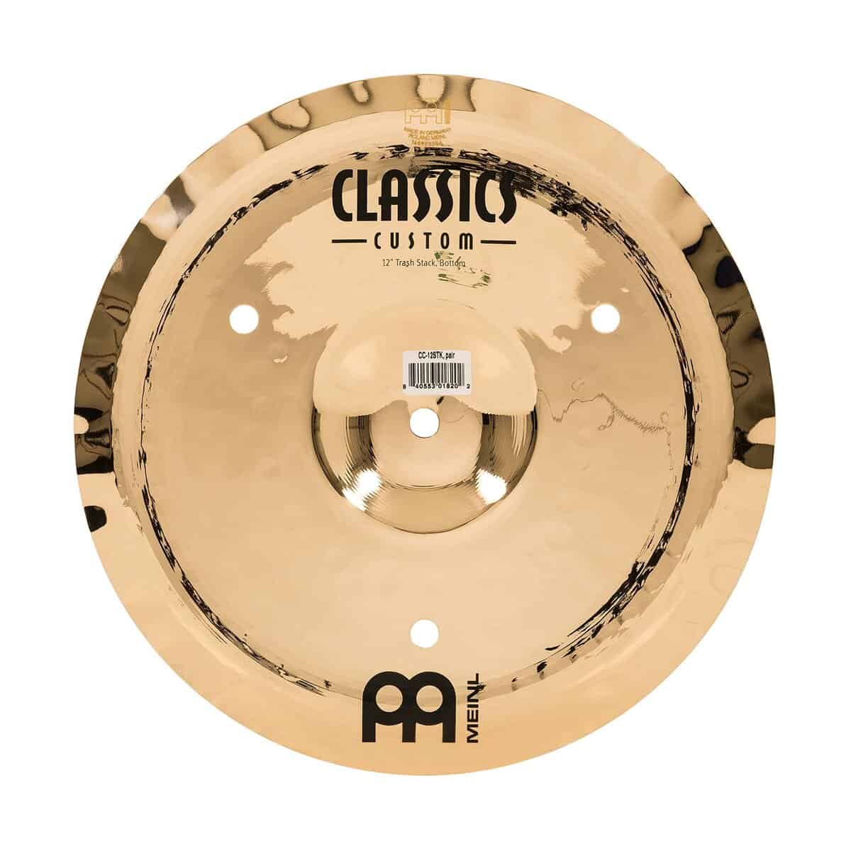 Par de platillos Trash Stack de 12" Meinl con agujeros - - Imagen 8