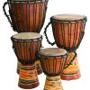 Djembe Beginner Paint, 12" alto, 6.5-7" cabeza