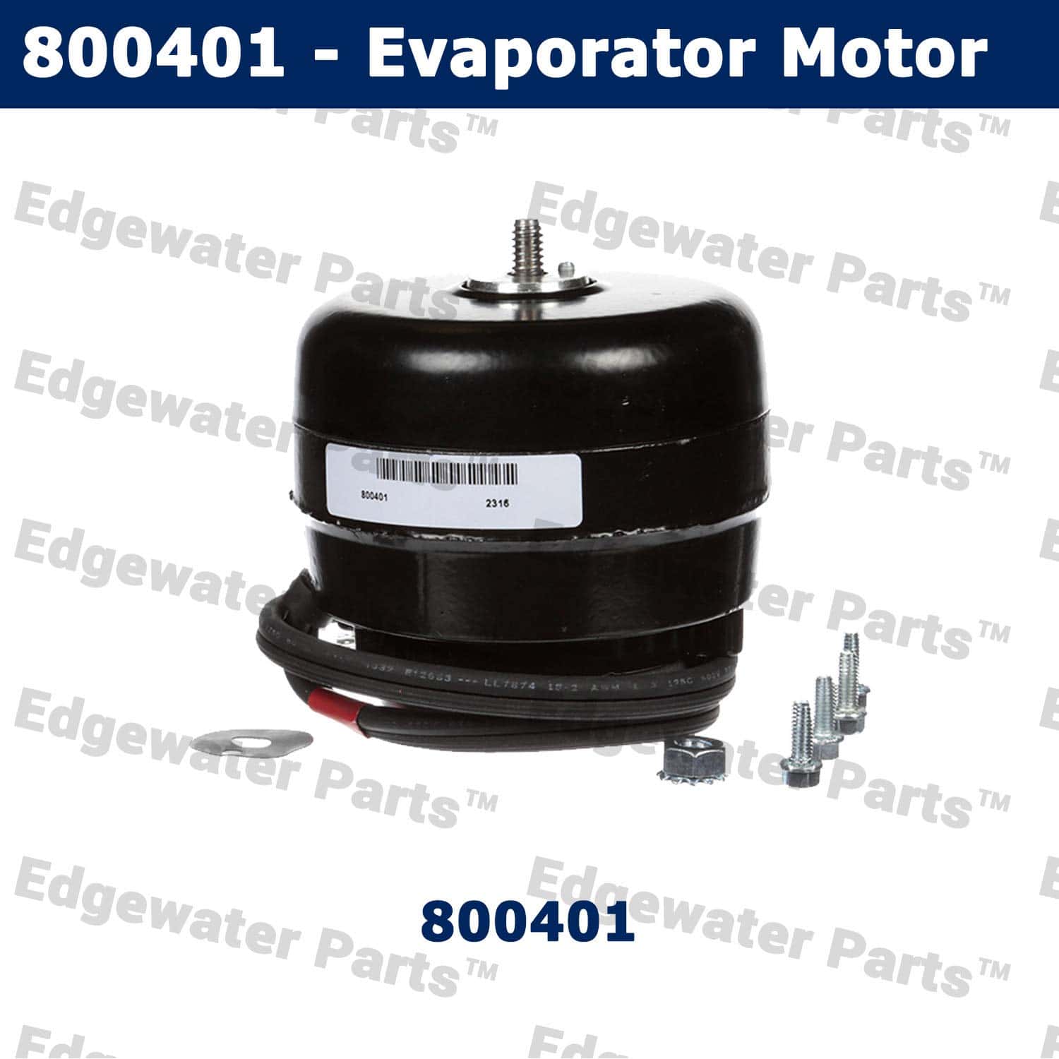 Motor de evaporador Edgewater Parts 800401 (20Z854, - Imagen 3