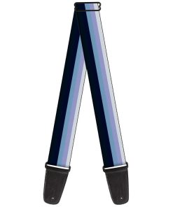 Correa de guitarra Spectrum Azul de 2 pulgadas de ancho