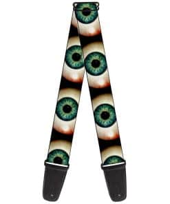 Correa para guitarra Buckle-Down Ojo Azul Vivid Negro 2