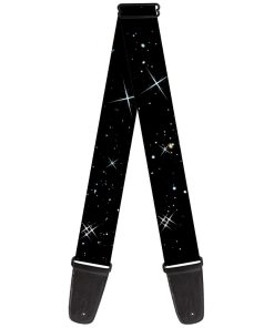 Correa para Guitarra Buckle-Down Estrellas Brillantes Negro