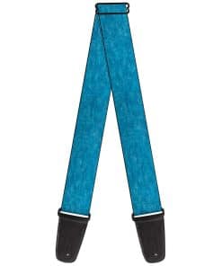 Correa para Guitarra Buckle-Down Heather Azul de 2 Pulgadas