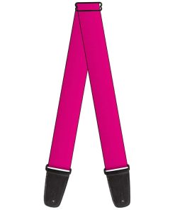 Correa de Guitarra Fucsia de 2 Pulgadas de Ancho -