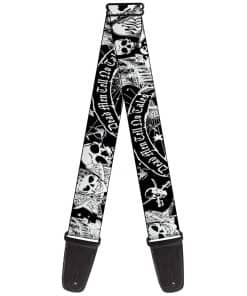 Correa para guitarra Buckle-Down Dead Men Tell No Tales