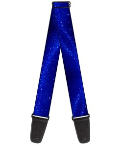 Correa de Guitarra Buckle-Down Galaxy Arch Blues Blanco de