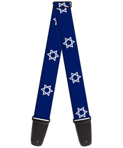 Correa de Guitarra Estrella de David de 2 Pulgadas de Ancho