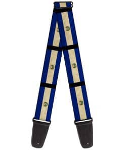 Correa de guitarra Buckle-Down Bandera de El Salvador Negra