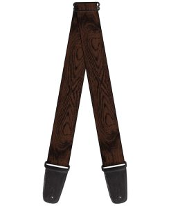 Correa de Guitarra Buckle-Down Madera de Nogal 2 Pulgadas