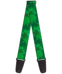 Correa de guitarra Buckle-Down St Pats Stacked Shamrocks