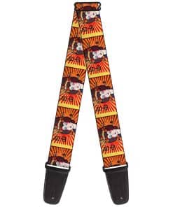 Correa de guitarra Buckle-Down Geisha Distressed Repeat de