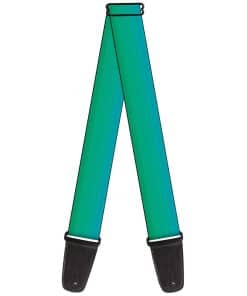Correa para guitarra Buckle-Down Teal Ombre de 2 pulgadas