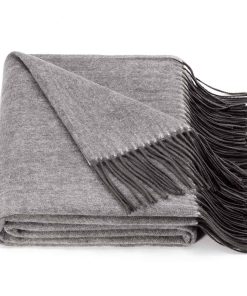 Manta de Lana Gris 70% Lana 30% Viscosa Spencer & Whitney