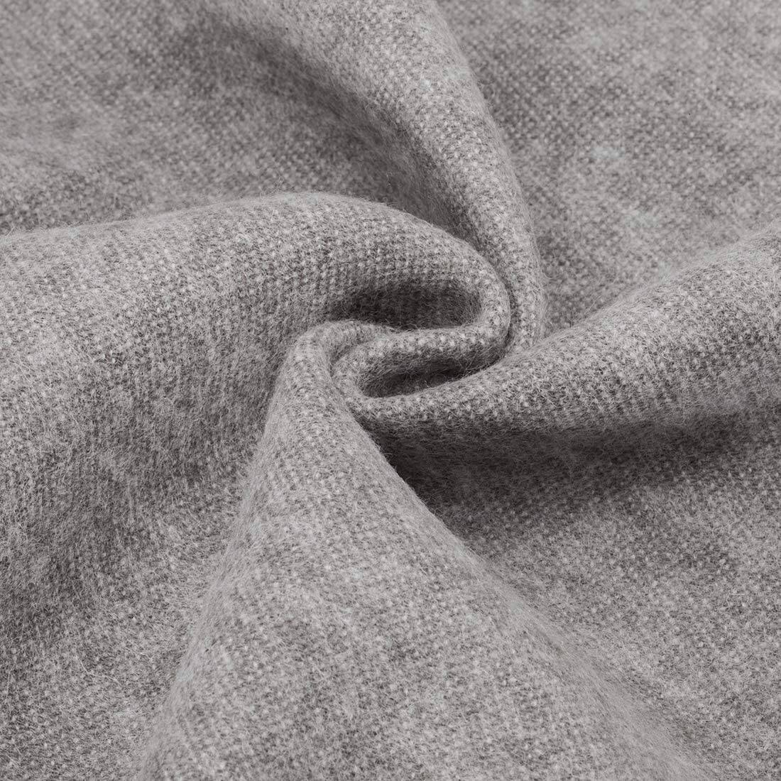 Manta de Lana Gris 70% Lana 30% Viscosa Spencer & Whitney - Imagen 6