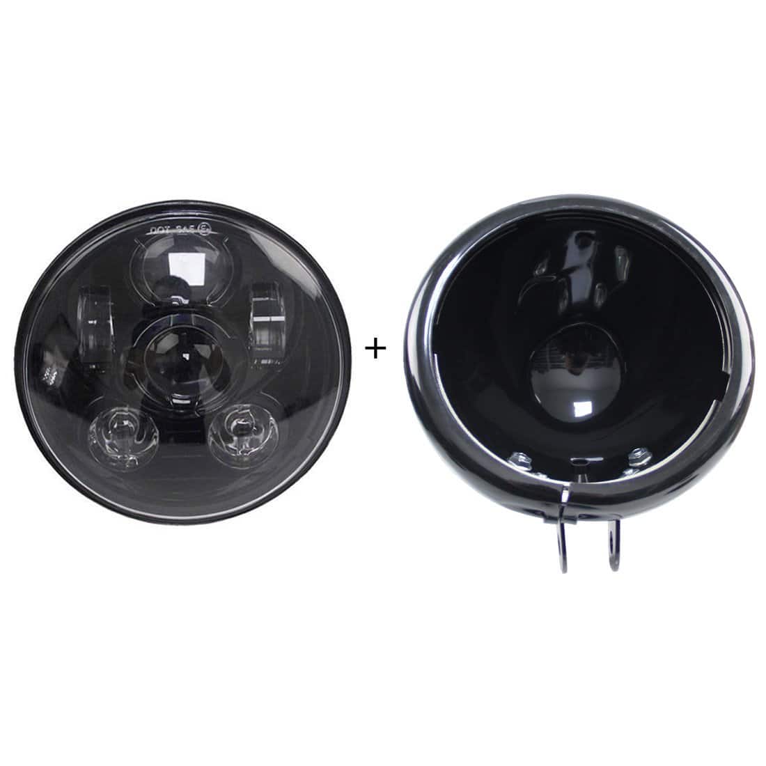 Faro LED de Motocicleta SKTYANTS 5 3/4 5.75" Pulgadas con - Imagen 3