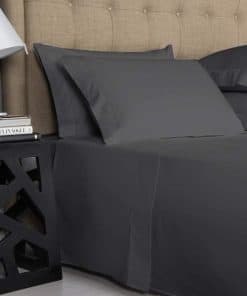 Juego de sábanas de 4 piezas de 800 hilos en algodón 100%