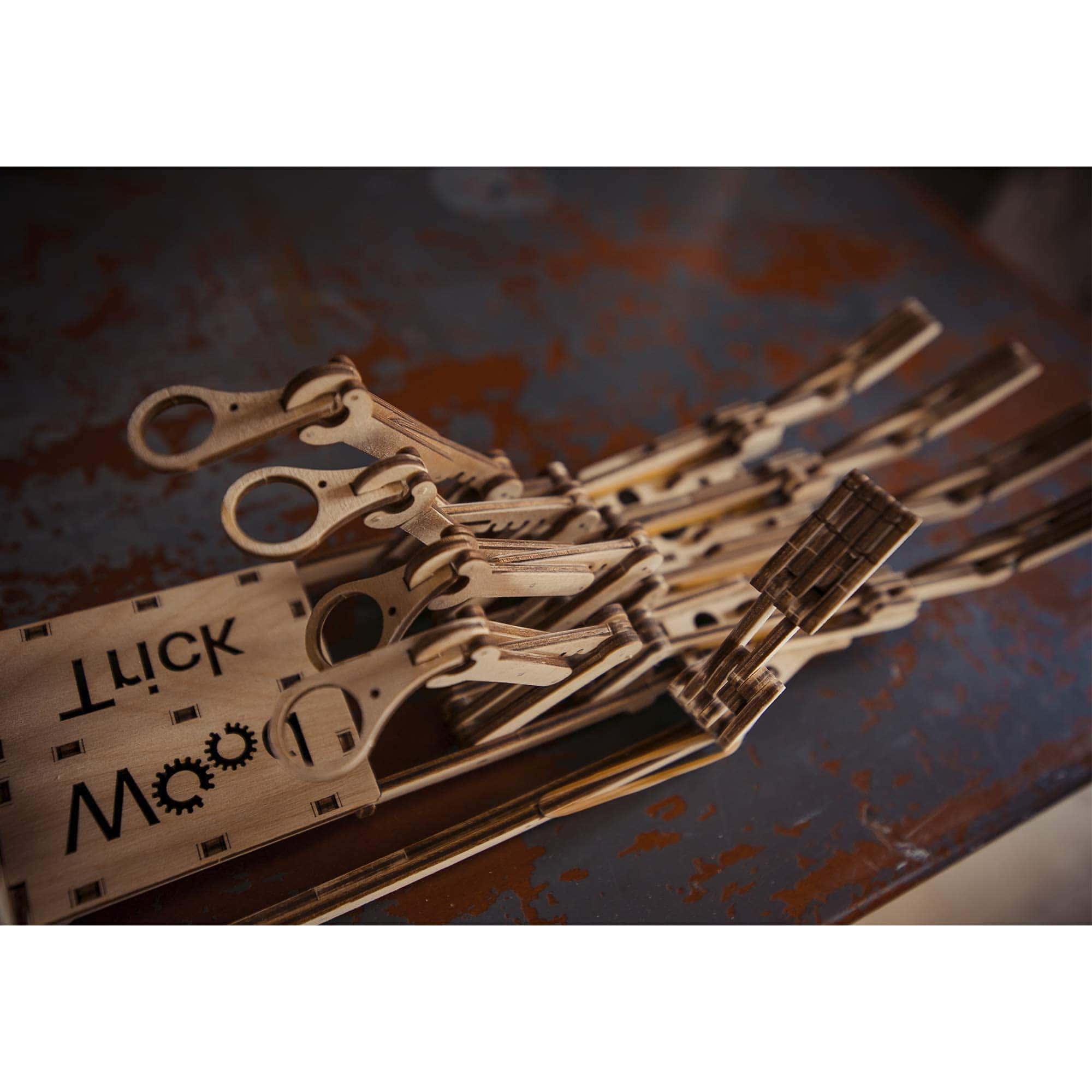 Wood Trick Rompecabezas de Madera Robot Hand - Kit de - Imagen 8