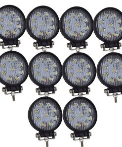 Paquete de 10 luces de trabajo LED de punto de 4 pulgadas