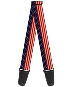 Correa de guitarra Buckle-Down American Flag Stripe 2