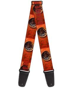 Correa de guitarra Buckle-Down Danger Gauge 2 pulgadas de