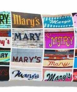 Funda de Almohada Personalizada MARY con el nombre en fotos