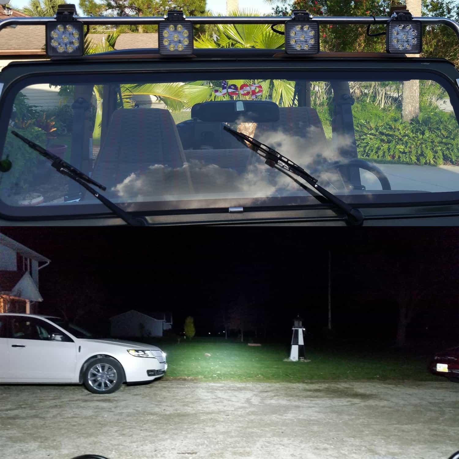 AUXTINGS 10 Piezas 4 pulgadas 27W Barra de Luz de Trabajo - Imagen 7