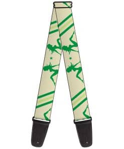 Correa de Guitarra Buckle-Down Mud Flap Girls Franjas Tan