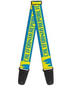 Correa de guitarra Buckle-Down California Republic Bear