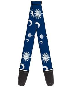 Correa de guitarra Buckle-Down South Carolina Flags