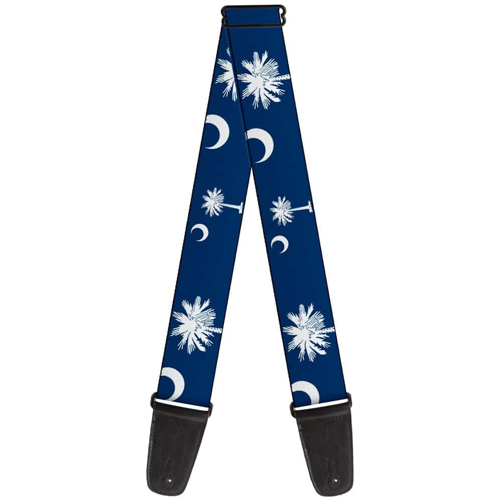 Correa de guitarra Buckle-Down South Carolina Flags