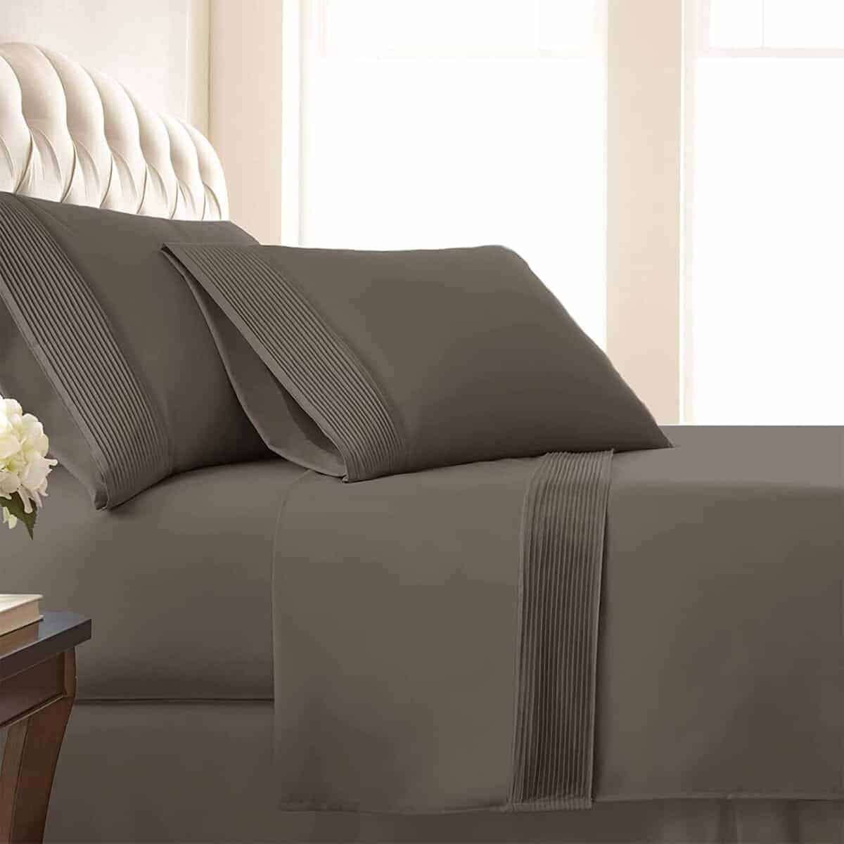 Set de sábanas para Split-King, Vilano Pleats de SouthShore