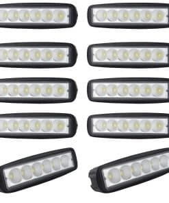 AUXTINGS Barra de Luz de Trabajo LED de Inundación de 6