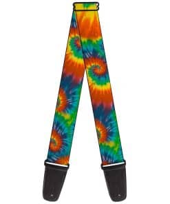 Correa de Guitarra Buckle-Down Tie Dye Swirl Multi Color 2