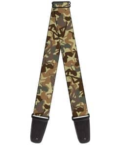 Correa de guitarra Buckle-Down Mud Flap Girls Camo Marrón 2