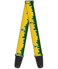 Correa de guitarra Buckle-Down con skyline de Seattle