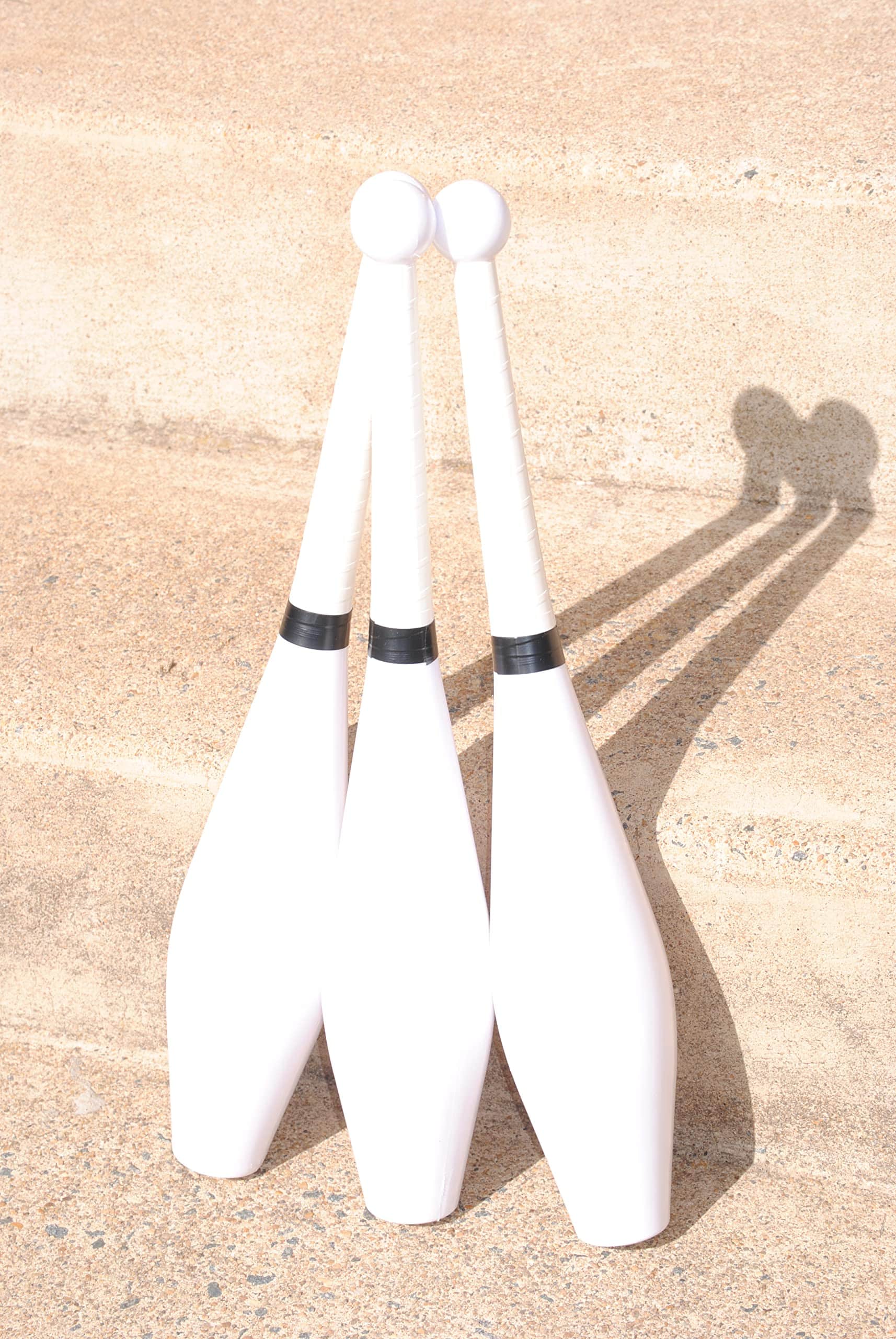 Set de 3 clavas de malabares Higgins -Blanco - Imagen 4