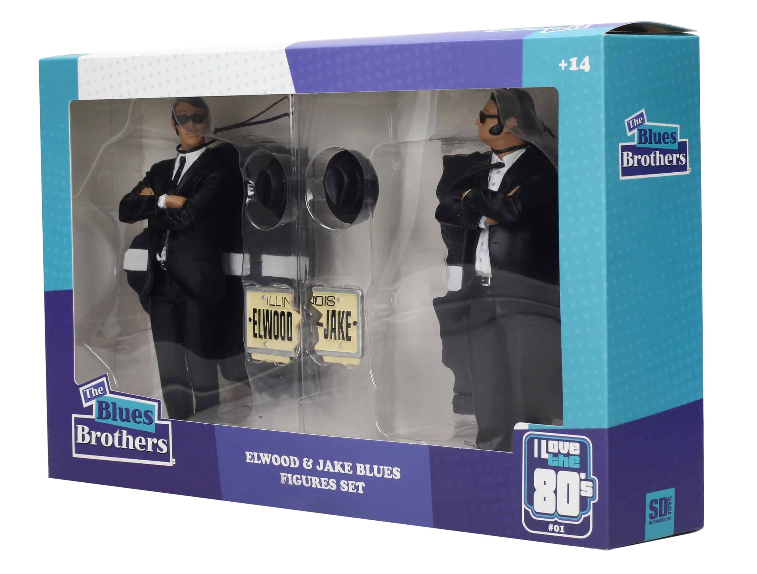 Set de figuras de Jake y Elwood de los Blues Brothers de SD - Imagen 7