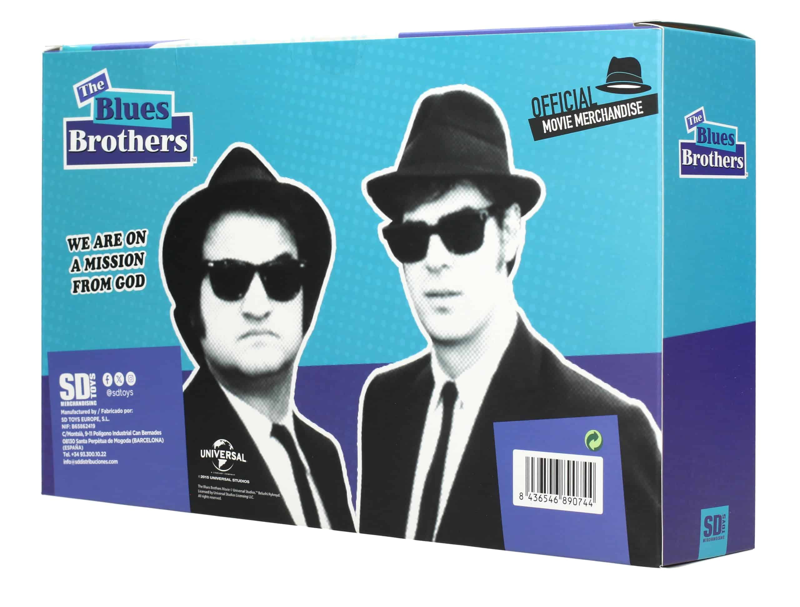 Set de figuras de Jake y Elwood de los Blues Brothers de SD - Imagen 8