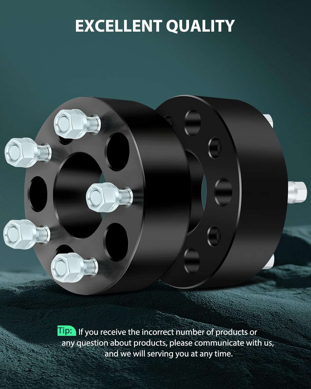 Espaciadores de Rueda SCITOO 5x4.75 de 2 pulgadas Centro de - Imagen 7