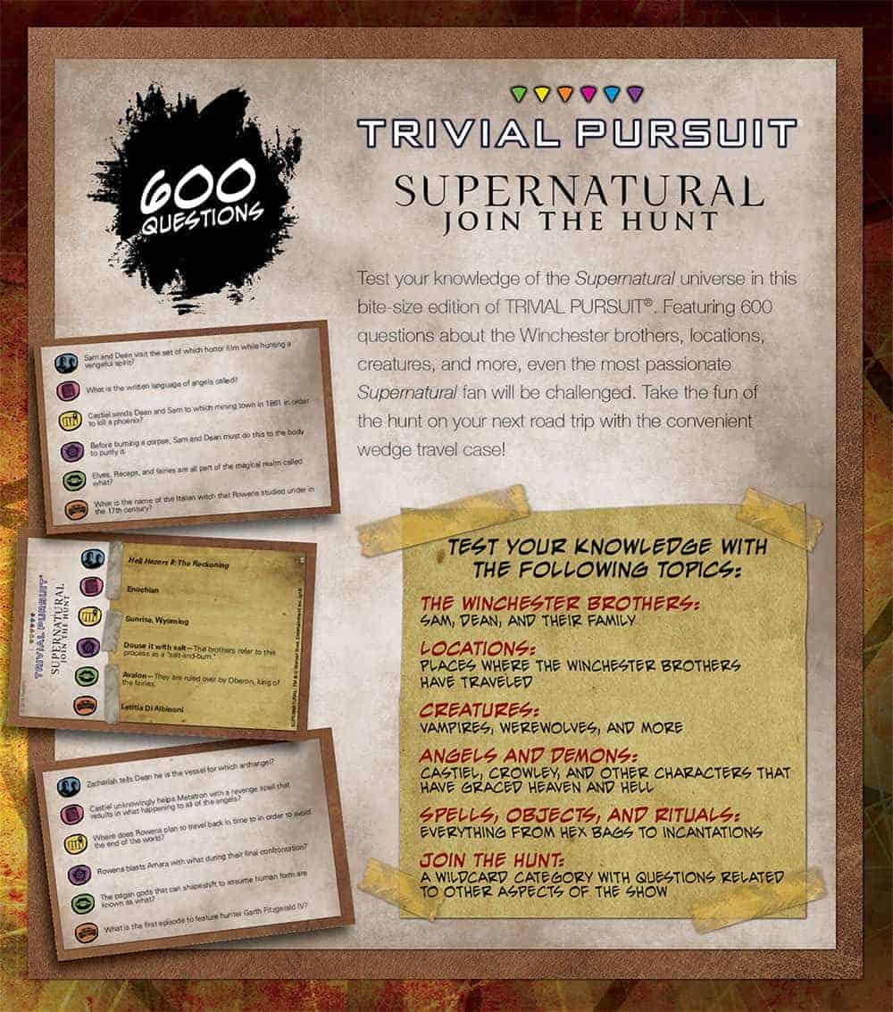 Juego de Mesa Trivial Pursuit Supernatural de USAopoly - Imagen 4