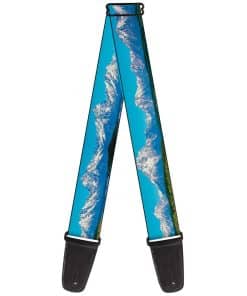 Correa de Guitarra Buckle-Down Paisaje Montañas Nevadas 2