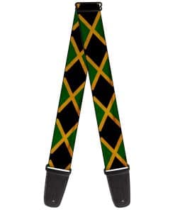 Correa para Guitarra Buckle-Down Jamaica Flags Vintage